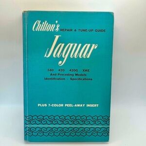 Chilton's Repair & Tune-up guide Jaguar 1969 - used